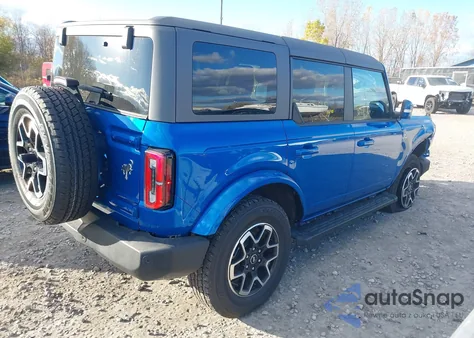 2024 Ford Bronco Outer Banks z USA, uszkodzony, nr VIN 1FMDE8BH6RLA65026